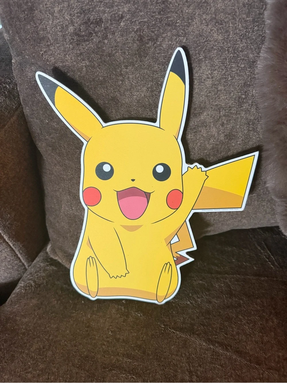 Pokemon Pikachu Wall Art - Yellow, Black, Red